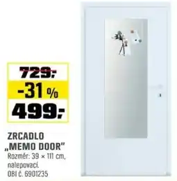 OBI Zrcadlo ,,memo door" nabídka