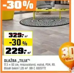 OBI Dlažba „tilia" nabídka