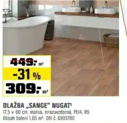 OBI Dlažba „sange" nugat' nabídka
