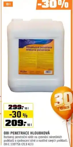 OBI Obi penetrace hloubková nabídka