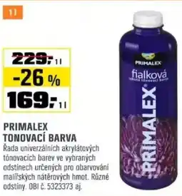 OBI Primalex tonovací barva nabídka