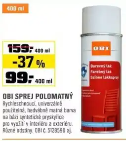 OBI Obi sprej polomatný nabídka