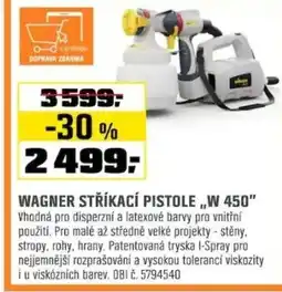 OBI Wagner stříkací pistole „w 450 nabídka