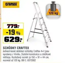 OBI Schůdky craftex nabídka