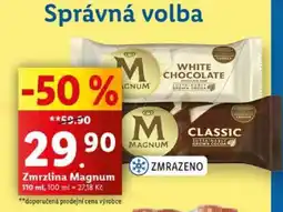 Lidl Zmrzlina Magnum nabídka