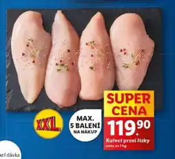Lidl Kuřecí prsí řízky nabídka
