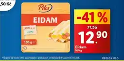 Lidl Pilos EIDAM nabídka