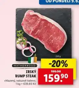 Lidl Hatherwood Irský Rump Steak nabídka