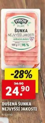 Lidl PIKOK PURE ŠUNKA NEJVYŠŠÍ JAKOSTI nabídka