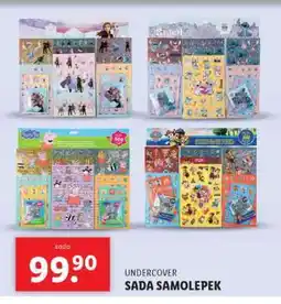 Lidl UNDERCOVER SADA SAMOLEPEK nabídka
