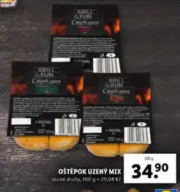 Lidl Oštěpok uzený mix nabídka
