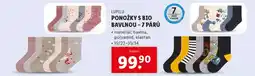 Lidl LUPILU PONOŽKY S BIO BAVLNOU 7 PÁRŮ nabídka