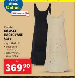 Lidl ESMARA DÁMSKÉ HÁČKOVANÉ ŠATY nabídka