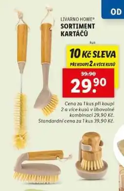 Lidl LIVARNO HOME SORTIMENT KARTÁČŮ nabídka