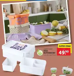 Lidl LIVARNO HOME DÓZA NA POTRAVINY nabídka