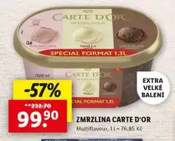 Lidl Zmrzlina Carte d’Or nabídka
