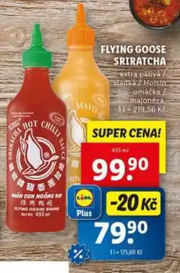 Lidl FLYING GOOSE SRIRATCHA nabídka