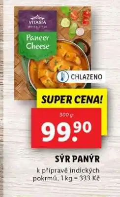 Lidl Vitasia Paneer Cheese nabídka