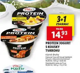 Lidl Pilos Protein Jogurt s kousky tvarohu nabídka