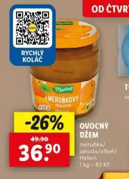 Lidl Maribel Meruňkový Džem Extra nabídka