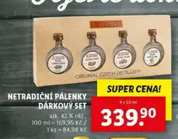 Lidl NETRADIČNÍ PÁLENKY DÁRKOVÝ SET nabídka