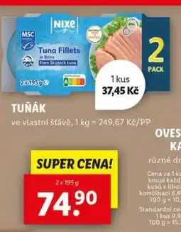 Lidl NIXE TUŇÁK nabídka