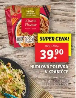 Lidl Vitasia Kimchi Flavour Noodle Soup nabídka