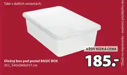 JYSK Úložný box pod postel basic box nabídka