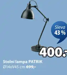 JYSK Stolní lampa patrik nabídka