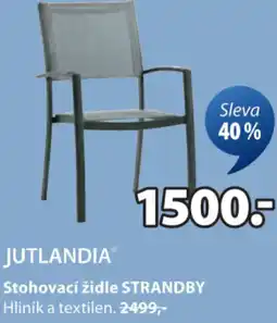 JYSK Stohovací židle STRANDBY nabídka