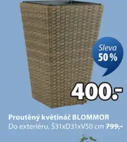 JYSK Proutěný květináč BLOMMOR nabídka