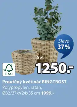 JYSK Proutěný květináč RINGTROST nabídka