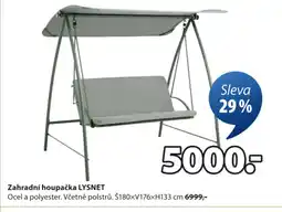 JYSK Zahradní houpačka LYSNET nabídka