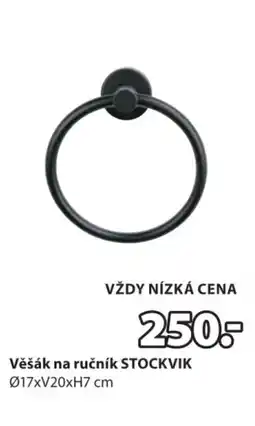 JYSK Věšák na ručník STOCKVIK nabídka