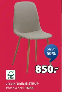 JYSK Jídelní židle BISTRUP nabídka