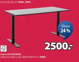 JYSK Psací stůl STAUNING nabídka
