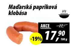 ZEMAN Maďarská papriková klobása nabídka
