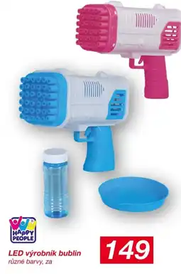 Kik LED výrobník bublin nabídka