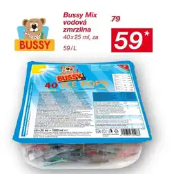 Kik Bussy Mix vodová zmrzlina nabídka