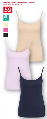 Kik Dámský top se špagetovými ramínky nabídka