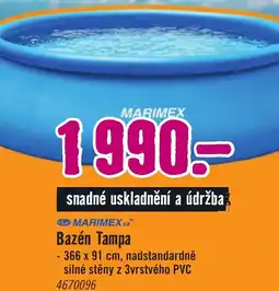 Hornbach MARIMEX Bazén Tampa nabídka