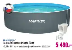 Hornbach MARIMEX Celoroční bazén Orlando šedá nabídka