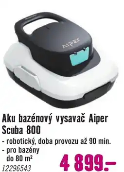 Hornbach Aku bazénový vysavač Aiper Scuba 800 nabídka