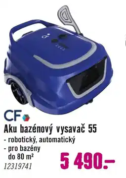 Hornbach Aku bazénový vysavač 55 nabídka