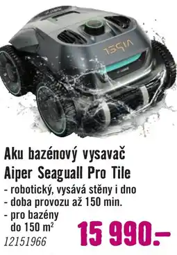 Hornbach Aku bazénový vysavač Aiper Seaguall Pro Tile nabídka