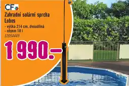 Hornbach Zahradní solární sprcha Lobos nabídka
