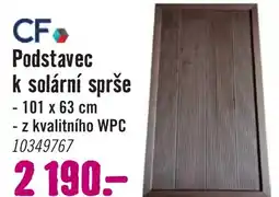 Hornbach Podstavec k solární sprše nabídka