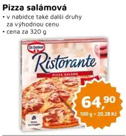 Můjobchod Dr.Oetker Pizza salámová nabídka