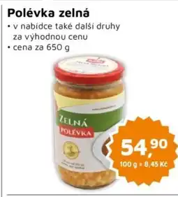 Můjobchod Polévka zelná nabídka