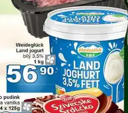 Jip Weideglück Land jogurt bílý 3,5% 1 kg nabídka